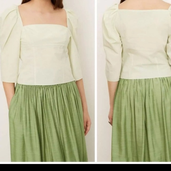 NWOT VINCE SIZE 8 women’s Elegant Light Green blouse - Picture 1 of 11